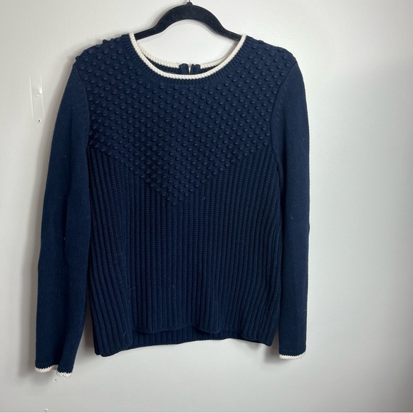 Talbots Popcorn knit cable sweater size Large 1450 - Picture 1 of 3